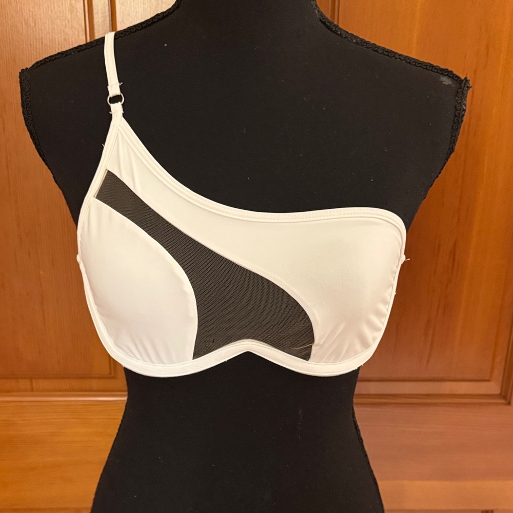 White Mesh bikini